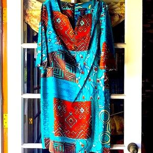 Signature By Robbie Bee Tunic Style Satiny feel and fully Lined from STEIN MART